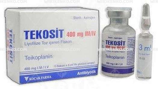Tekosit 200 Mg Im/Iv Liyofilize Toz Iceren 1 Ampul 1 Tekosit 200 Mg Im Iv Liyofilize Toz Iceren 1 Ampul 25821