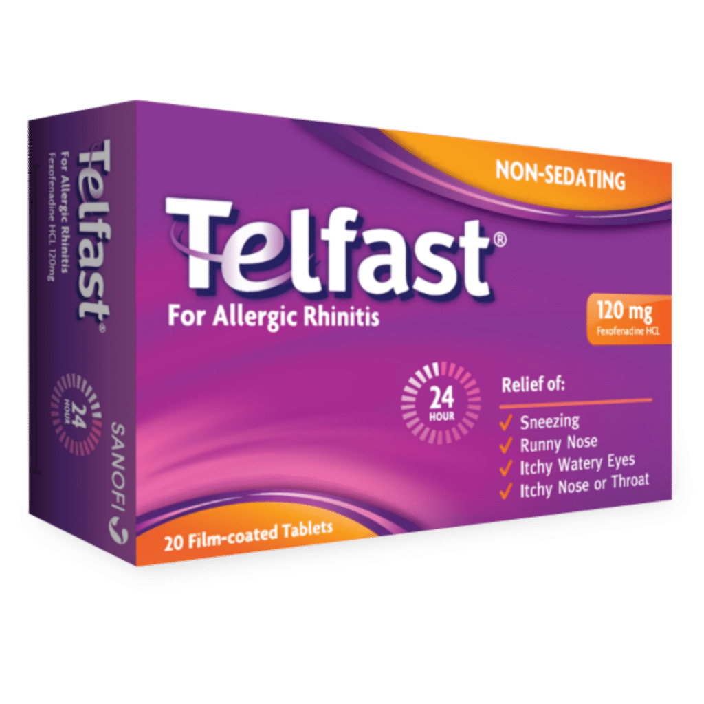 Telfast 120 Mg 20 Film Tablet 1 Telfast 120 Mg 20 Film Tablet 34941