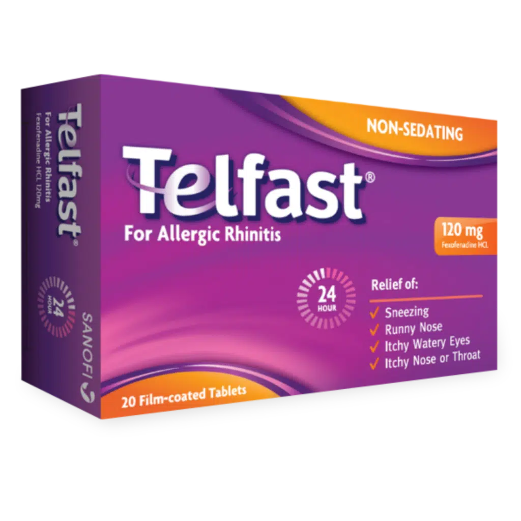 Telfast 120 Mg 20 Film Tablet 34941
