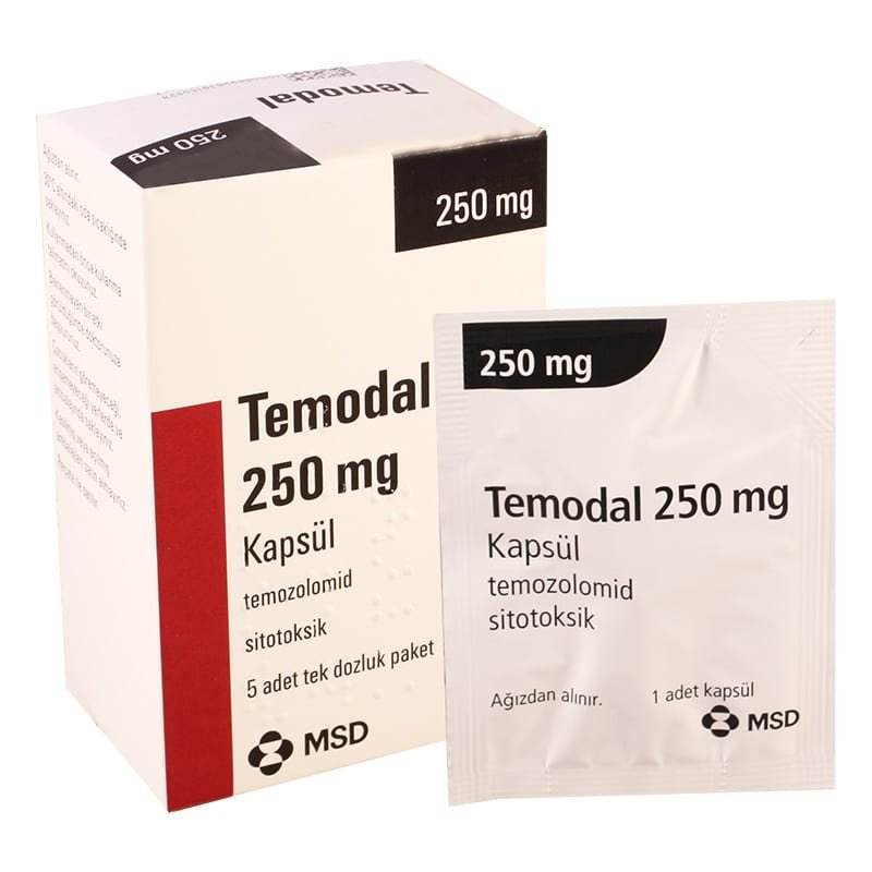 Temodal 250 Mg 5 Kapsul 25834