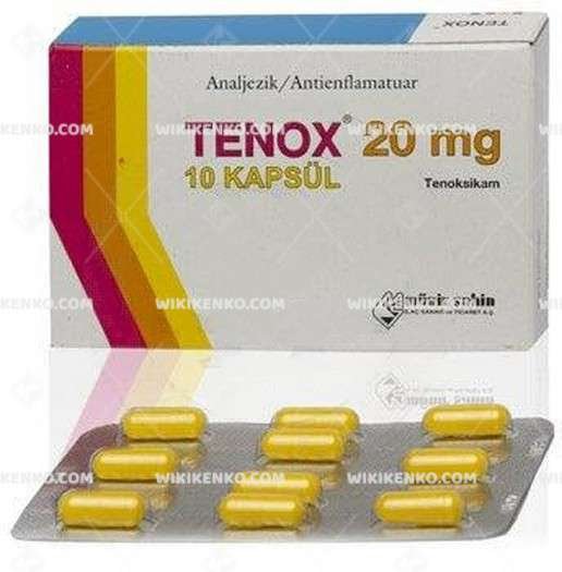 Tenox 20 Mg 10 Kapsul 34983