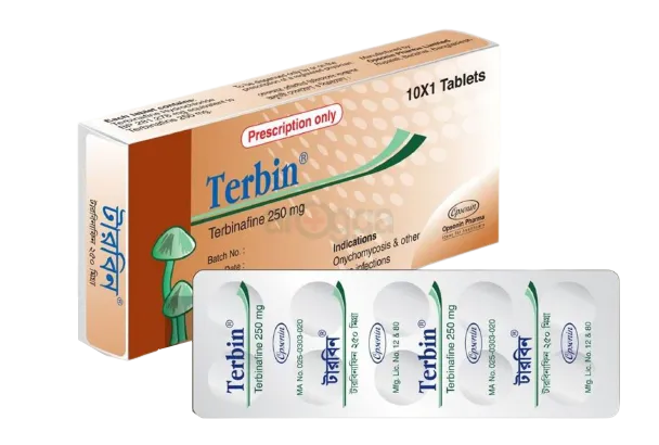 Terbin 250 Mg Tablet 28 Tablet 25874