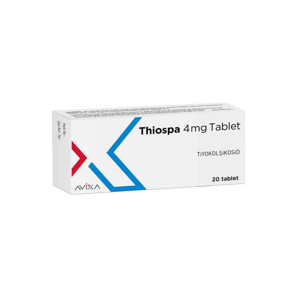 Thiospa 4 Mg 20 Tablet 1 Thiospa 4 Mg 20 Tablet 35074