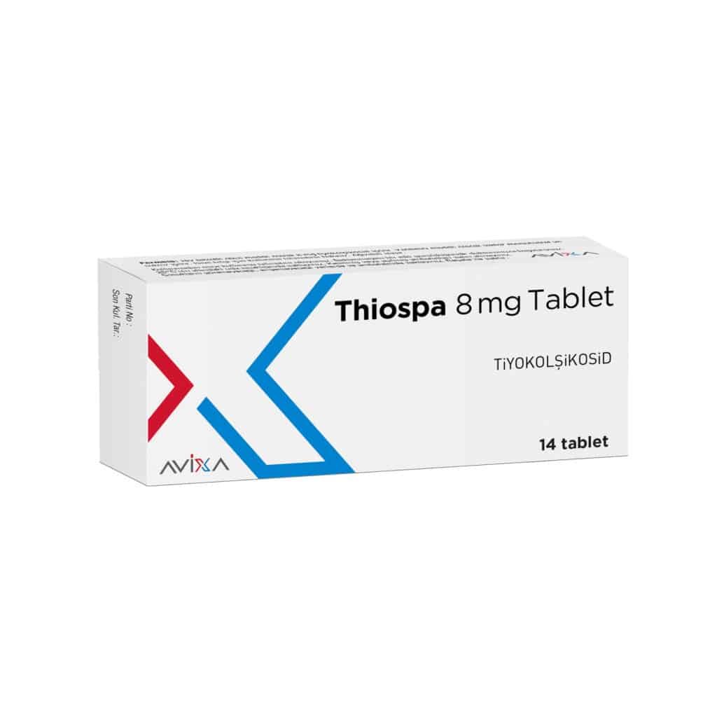 Thiospa 8 Mg 14 Tablet 1 Thiospa 8 Mg 14 Tablet 35076