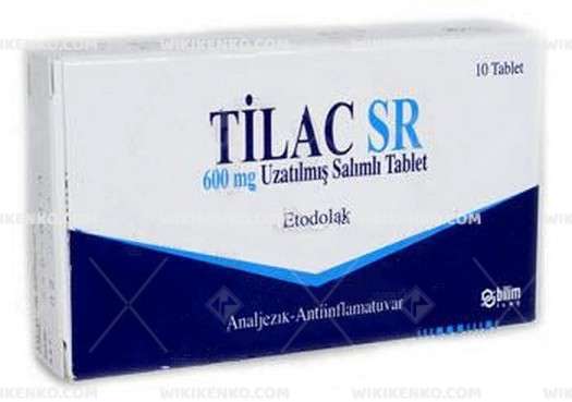 Tilac Sr 600 Mg 10 Uzatilmis Salimli Tablet 1 Tilac Sr 600 Mg 10 Uzatilmis Salimli Tablet 25923