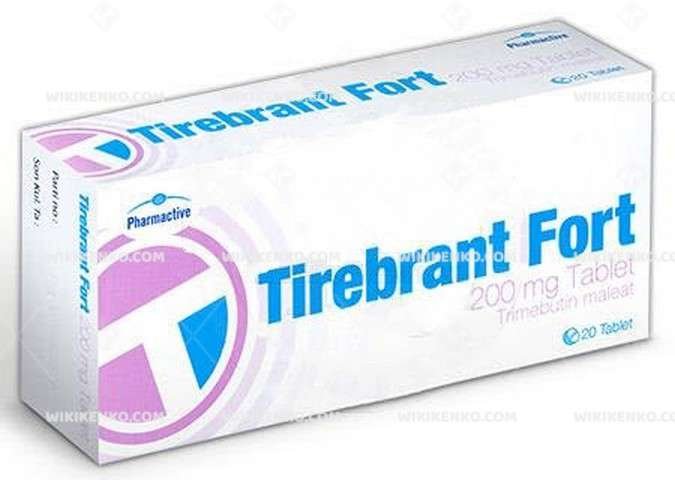 Tirebrant Fort 200 Mg 20 Tablet 25948