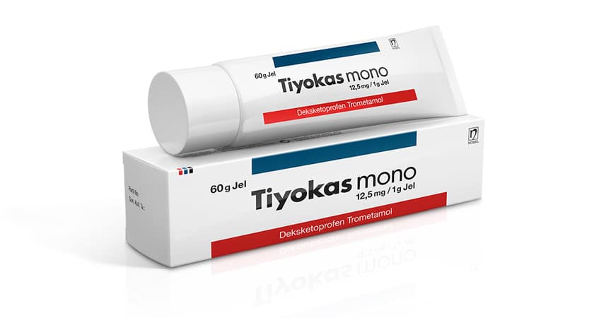 Tiyokas Mono 12,5 Mg/1 G Jel (60 G) 1 Tiyokas Mono 125 Mg 1 G Jel 60 G 25960