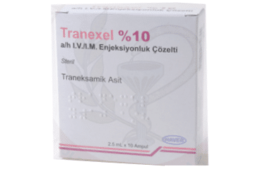 Tranexel A/H Iv/Im Enjeksiyonluk Cozelti (10 Ampul) 1 Tranexel A H Iv Im Enjeksiyonluk Cozelti 10 Ampul 26009