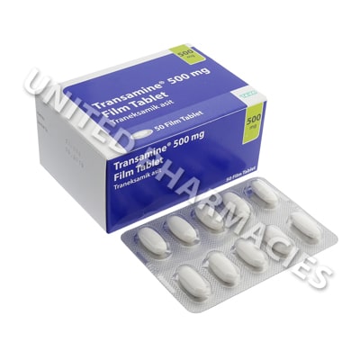 Transamine 500 Mg 50 Film Tablet 1 Transamine 500 Mg 50 Film Tablet 26014