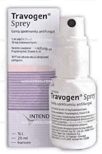 Travogen 10Mg/Ml 20 Ml Sprey 1 Travogen 10Mg Ml 20 Ml Sprey 35216