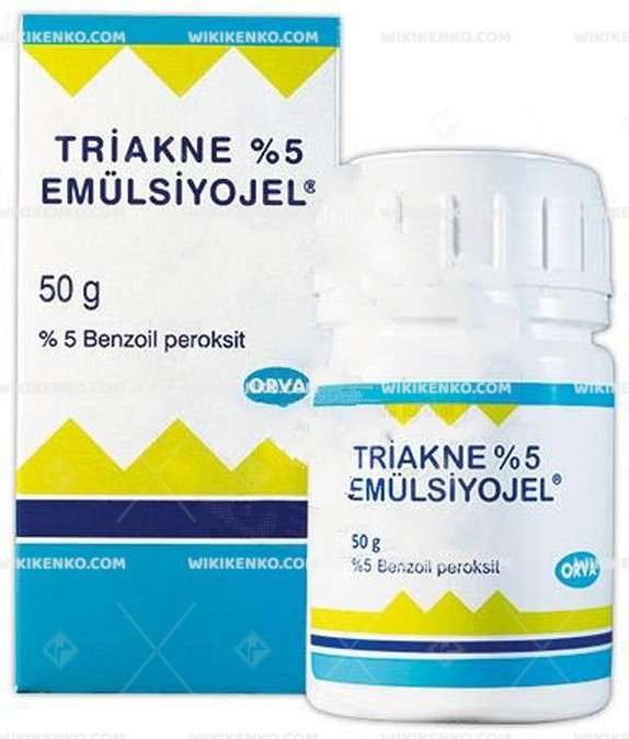 Triakne %10 Emulsiyojel 50 G 1 Triakne Emulsiyojel 50 G 26041