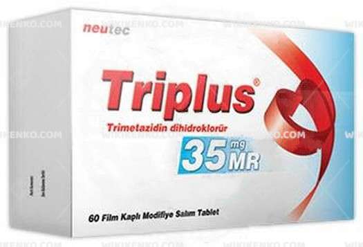 Triplus Mr 35 Mg 60 Film Kapli Modifiye Salim Tablet 1 Triplus Mr 35 Mg 60 Film Kapli Modifiye Salim Tablet 26066