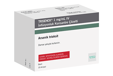 Trisenox 1 Mg/1 Ml Iv Infuzyon Icin Konsantre Cozelti Iceren Ampul (10 Adet) 1 Trisenox 1 Mg 1 Ml Iv Infuzyon Icin Konsantre Cozelti Iceren Ampul 10 Adet 35256