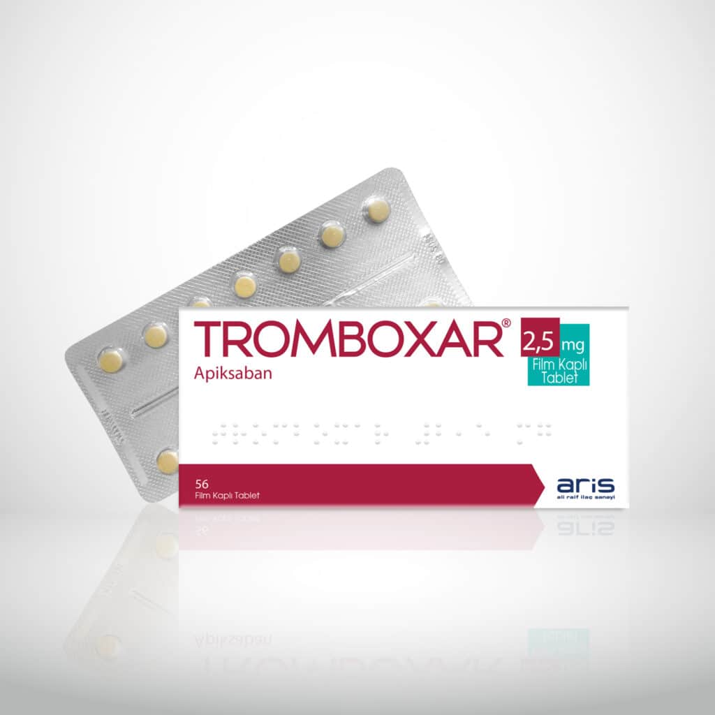 Tromboxar 2.5 Mg Film Kapli Tablet 56 Tablet 26080