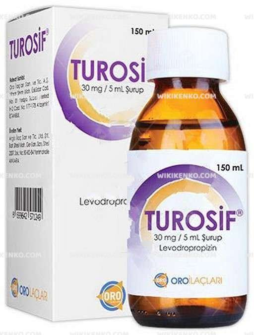 Turosif 30 Mg/5 Ml 150 Ml Şurup 1 Turosif 30 Mg 5 Ml 150 Ml Surup 35280