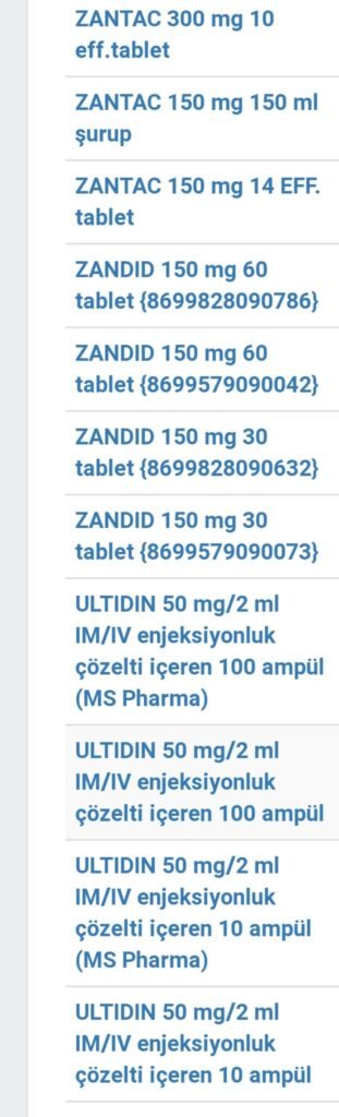 Ultidin 50 Mg/2 Ml Im/Iv Enjeksiyonluk Çözelti İçeren 10 Ampul 1 Ultidin 50 Mg 2 Ml Im Iv Enjeksiyonluk Cozelti Iceren 10 Ampul 35326