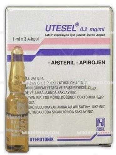 Utesel 02 Mg 1 Ml 50 Ampul 35438