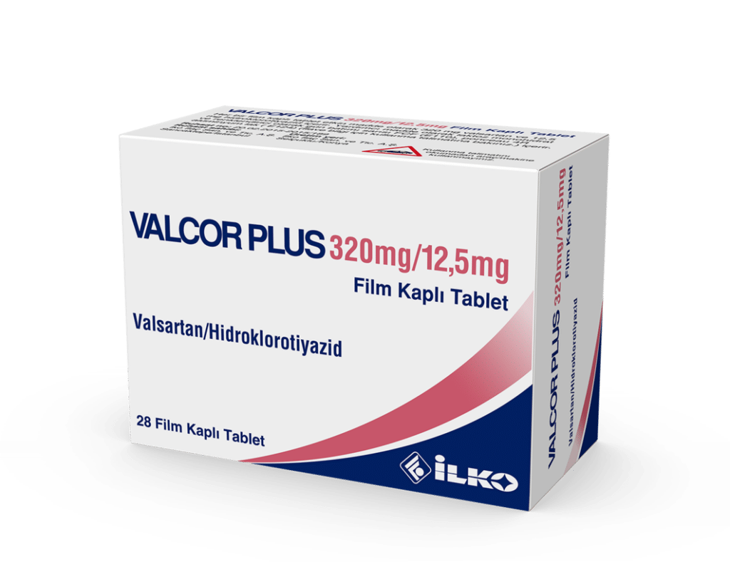 Valcor Plus 320/12,5 Mg 28 Fi̇lm Kapli Tablet 1 Valcor Plus 320 125 Mg 28 Film Kapli Tablet 26218