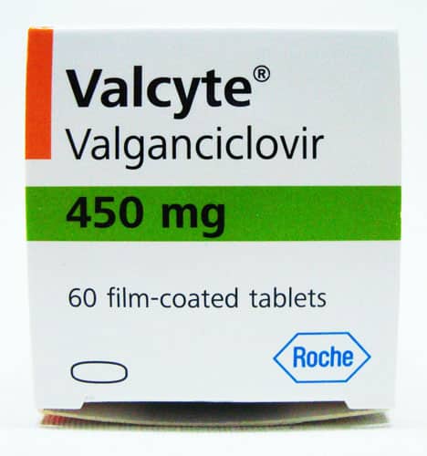 Valcyte Roche 450 Mg 60 Film Tablet 26222