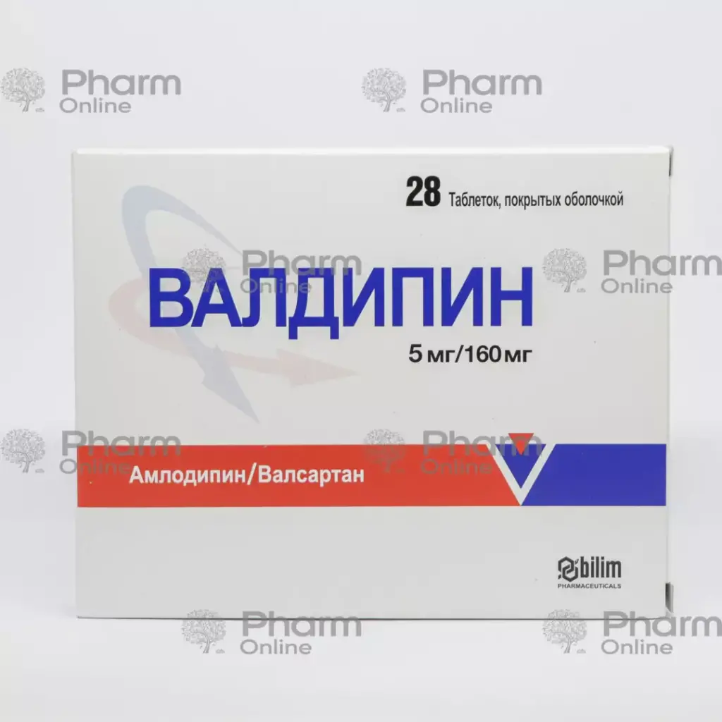 Valdipin 5 Mg 160 Mg Film Kapli Tablet 28 Film Kapli Tablet 35446
