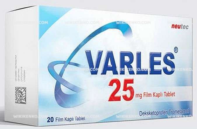 Varles 25 Mg 20 Film Kapli Tablet 1 Varles 25 Mg 20 Film Kapli Tablet 35494