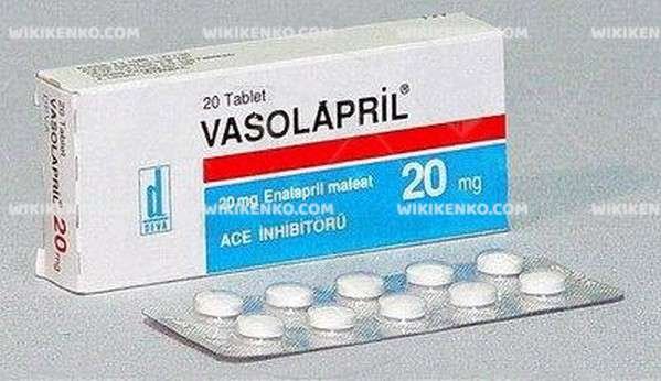 Vasolapril 20 Mg 20 Tablet 35510