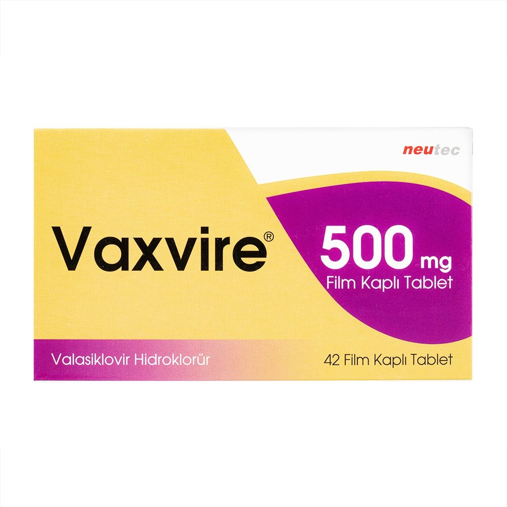 Vaxvire 500 Mg 42 Film Kapli Tablet 35526