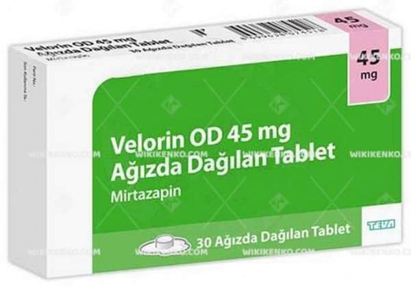 Velorin Od 45 Mg Agizda Dagilan 30 Tablet 1 Velorin Od 45 Mg Agizda Dagilan 30 Tablet 26283