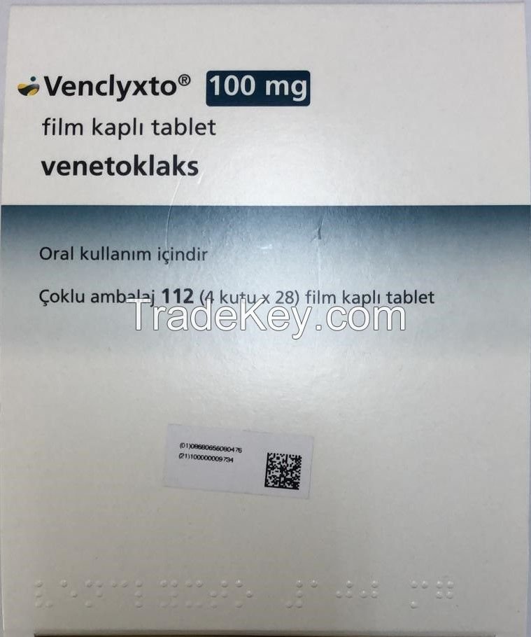 Venclyxto 100 Mg 112 Film Kaplı Tablet 1 Venclyxto 100 Mg 112 Film Kapli Tablet 26291