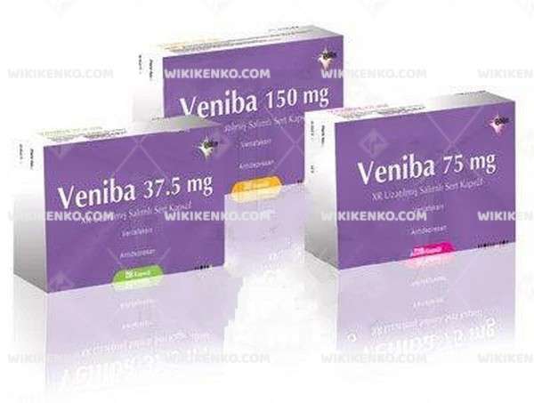Veniba 37,5 Mg Xr Uzatilmis Salimli 28 Sert Kapsul 1 Veniba 375 Mg Xr Uzatilmis Salimli 28 Sert Kapsul 35565