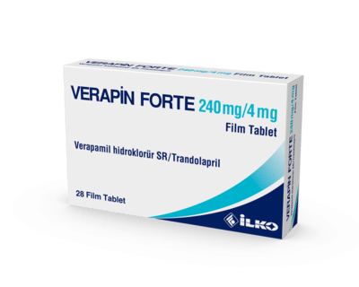 Verapin Forte 240 Mg/4 Mg 28 Film Tablet 1 Verapin Forte 240 Mg 4 Mg 28 Film Tablet 26313
