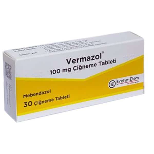 Vermazol 100 Mg 30 Tablet 26320