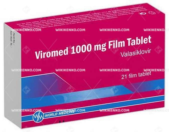 Viromed 1000 Mg 21 Film Kaplı Tablet 1 Viromed 1000 Mg 21 Film Kapli Tablet 35675
