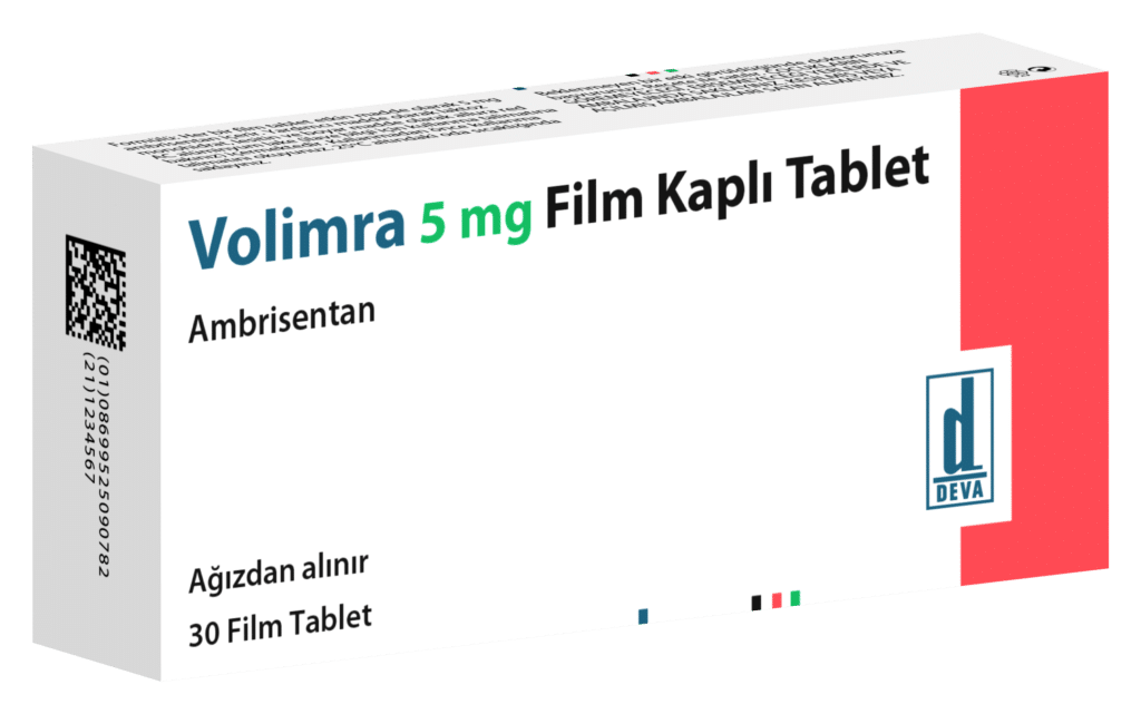 Volibris 5 Mg 30 Film Kapli Tablet 1 Volibris 5 Mg 30 Film Kapli Tablet 26412