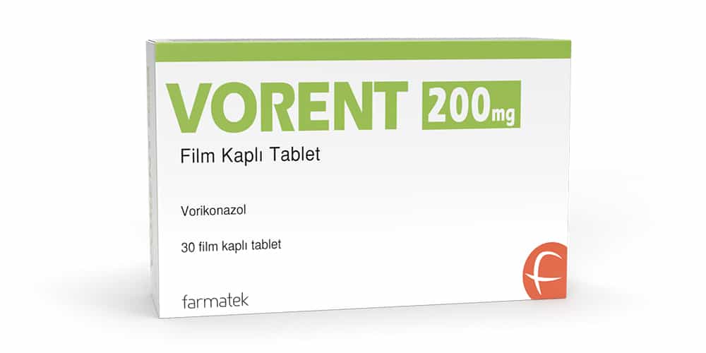 Vorent 200 Mg Film Tablet 30 Tablet 26429