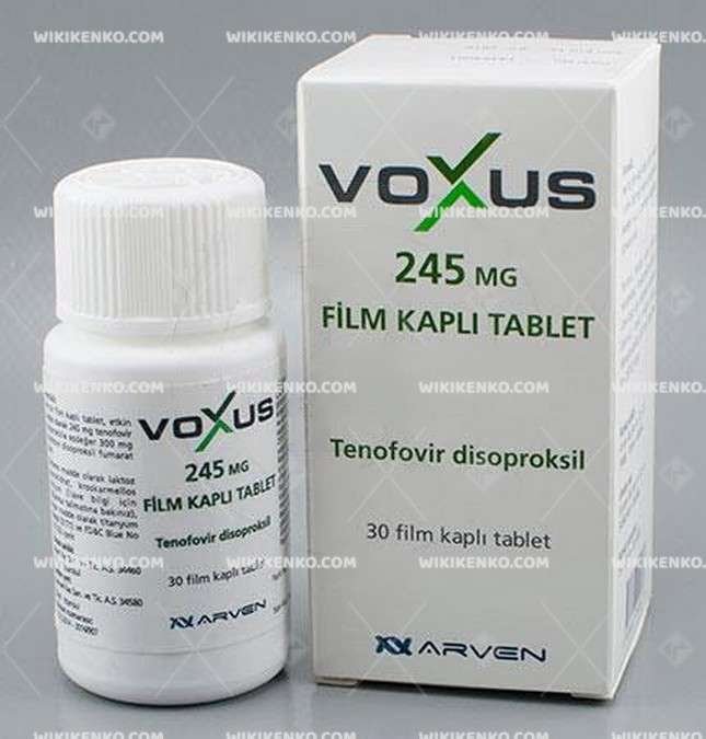 Voxus 245 Mg 30 Film Kaplı Tablet 1 Voxus 245 Mg 30 Film Kapli Tablet 26439