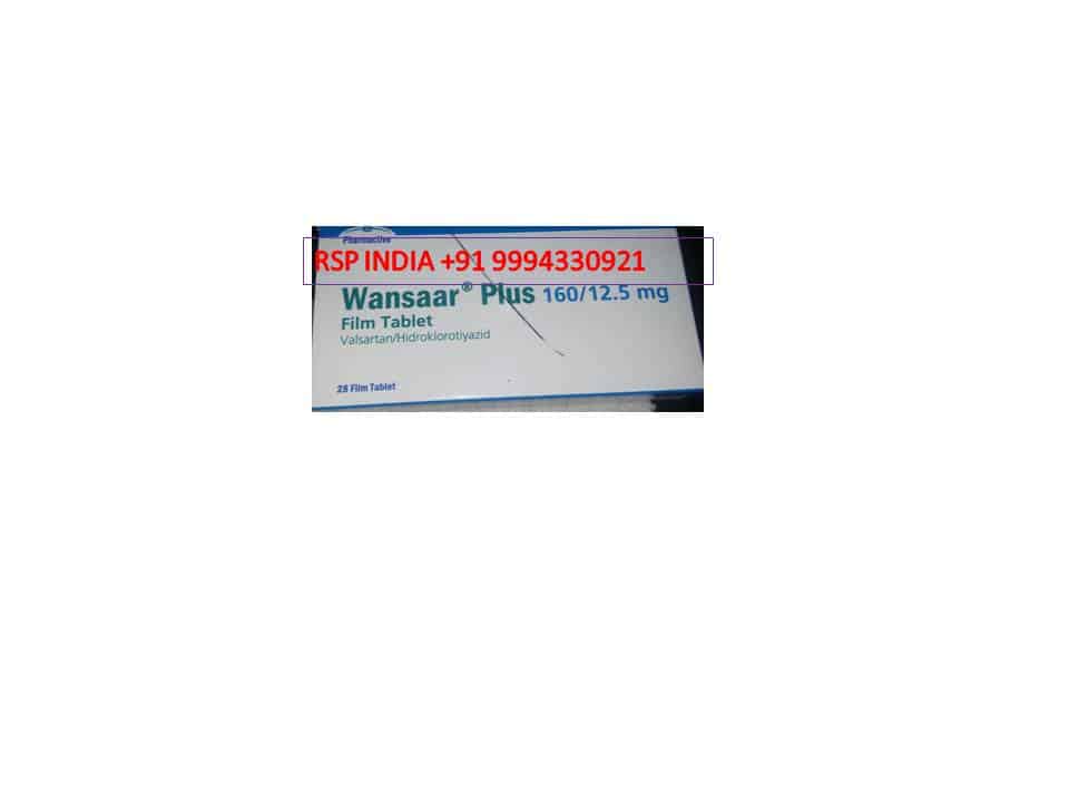 Wansaar Plus 160/12,5 Mg 28 Film Tablet 1 Wansaar Plus 160 125 Mg 28 Film Tablet 35772