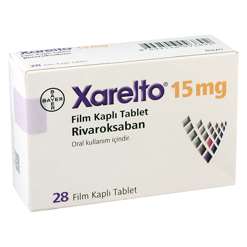 Xarelto 15 Mg 28 Film Kaplı Tablet 1 Xarelto 15 Mg 28 Film Kapli Tablet 26470