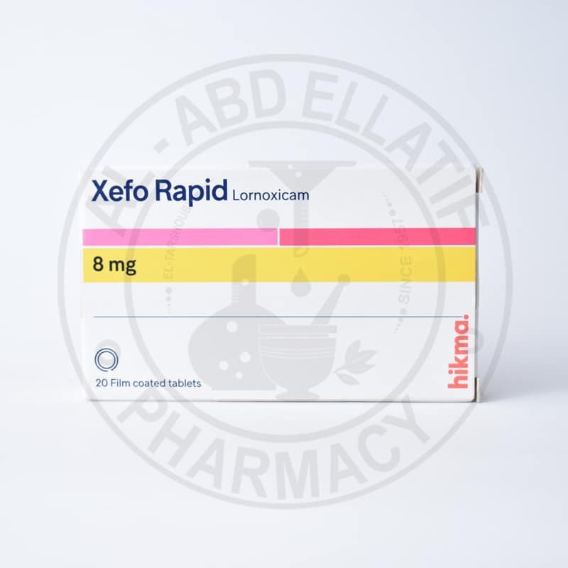 Xefo Rapid 8 Mg 20 Film Tablet 35812