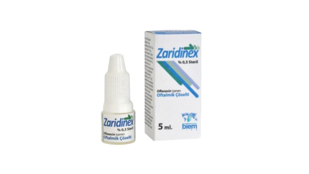 Zaridinex %0,3 5 Ml Steril Goz Damlasi 1 Zaridinex 03 5 Ml Steril Goz Damlasi 51083