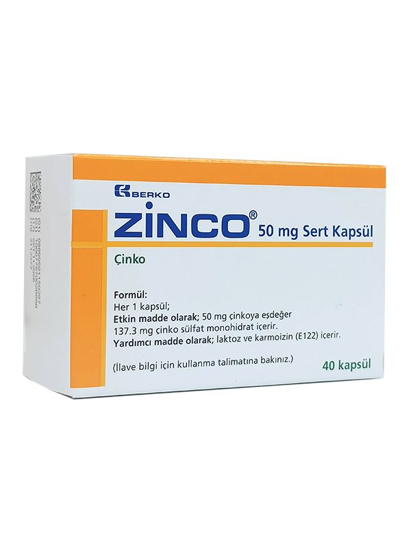 Zinco 220 50 Mg 40 Kapsul 51151