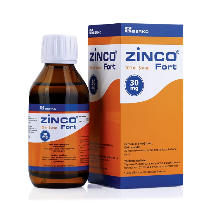 Zinco 25 Mg/5 Ml Surup (100 Ml) 1 Zinco 25 Mg 5 Ml Surup 100 Ml 51149
