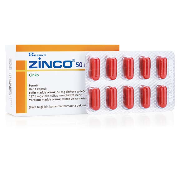 Zinco 30 Mg 20 Tablet 1 Zinco 30 Mg 20 Tablet 35948