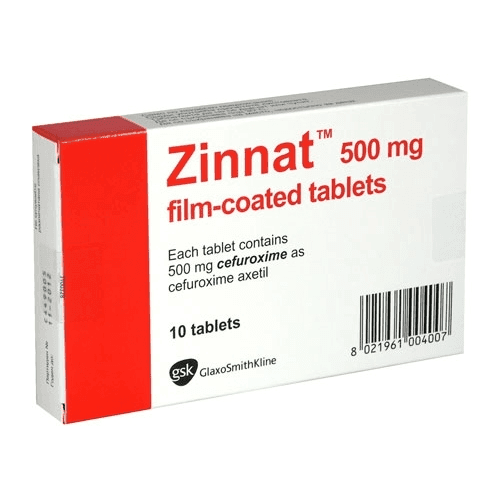 Zinnat 500 Mg 10 Tablet 35967