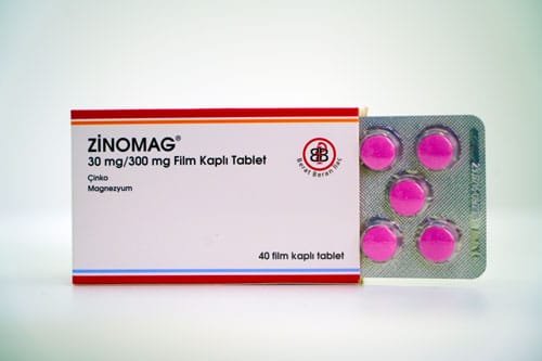 Zinomag 30 Mg/300 Mg Film Kaplı Tablet (40 Tablet) 1 Zinomag 30 Mg 300 Mg Film Kapli Tablet 40 Tablet 18969