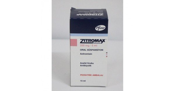Zitromax 200 Mg 30 Ml Süspansiyon 1 Zitromax 200 Mg 30 Ml Suspansiyon 51167